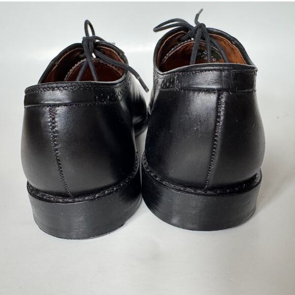 Allen Edmonds Cornwallis Oxfords Dress Shoes Black Leather Mens Dark Academia - Picture 8 of 10